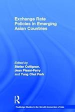 Exchange Rate Policies in Emerging Asian Countries