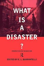 What is a Disaster?