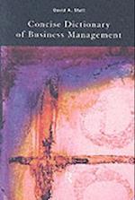 The Concise Dictionary of Business Management