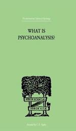 What Is Psychoanalysis?