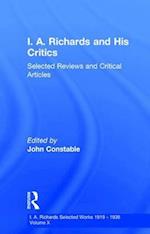 I A Richards & His Critics V10