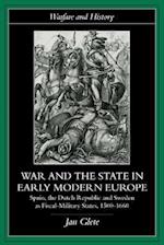 War and the State in Early Modern Europe