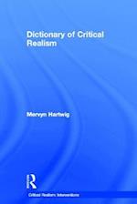 Dictionary of Critical Realism