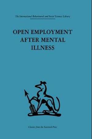 Open Employment after Mental Illness