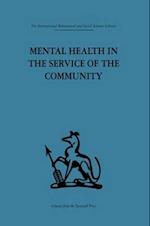 Mental Health in the Service of the Community