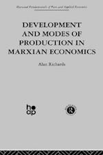 Development and Modes of Production in Marxian Economics
