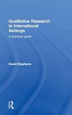 Qualitative Research in International Settings