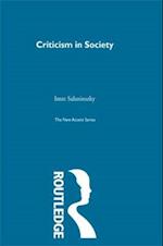Criticism in Society