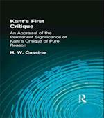 Kant's First Critique