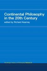 Continental Philosophy in the 20th Century