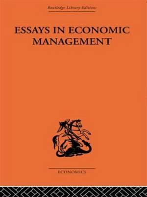 Essays in Economic Management