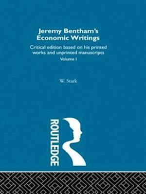 Jeremy Bentham's Economic Writings