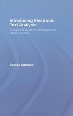 Introducing Electronic Text Analysis