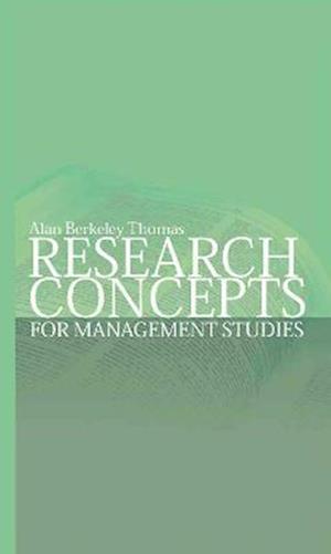 Research Concepts for Management Studies