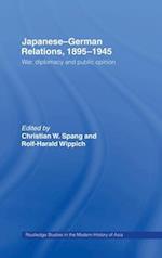 Japanese-German Relations, 1895-1945