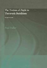 The Notion of Ditthi in Theravada Buddhism