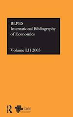 IBSS: Economics: 2003 Vol.52