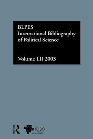 IBSS: Political Science: 2003 Vol.52