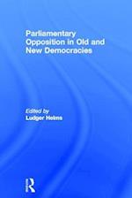 Parliamentary Opposition in Old and New Democracies