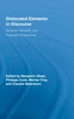 Dislocated Elements in Discourse