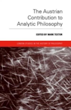 The Austrian Contribution to Analytic Philosophy