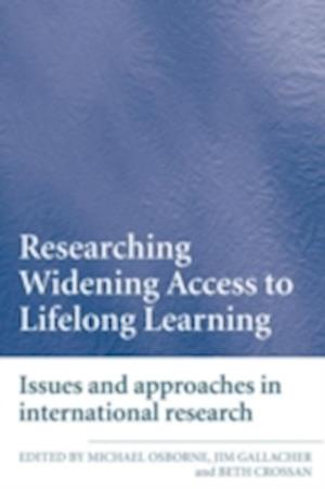 Researching Widening Access to Lifelong Learning