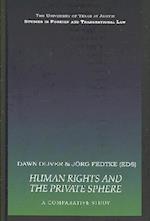 Human Rights and the Private Sphere vol 1