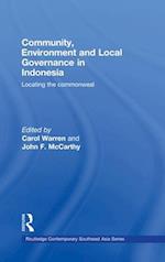 Community, Environment and Local Governance in Indonesia