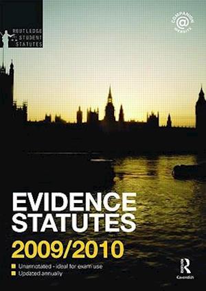 Evidence Statutes 2009-2010