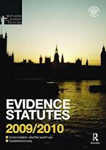 Evidence Statutes 2009-2010