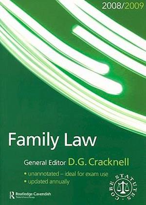 Family Law Statutes 2008-2009