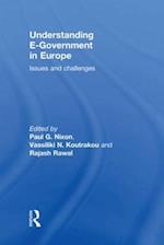 Understanding E-Government in Europe