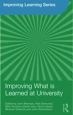 Improving What is Learned at University