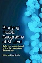 Studying PGCE Geography at M Level