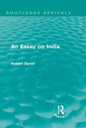 An Essay on India (Routledge Revivals)