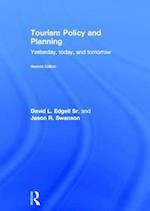 Tourism Policy and Planning