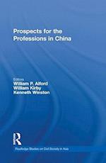 Prospects for the Professions in China