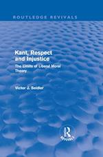 Kant, Respect and Injustice (Routledge Revivals)