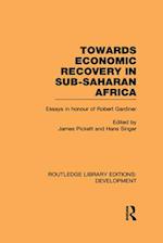 Towards Economic Recovery in Sub-Saharan Africa