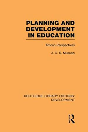 Planning and Development in Education