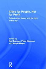 Cities for People, Not for Profit
