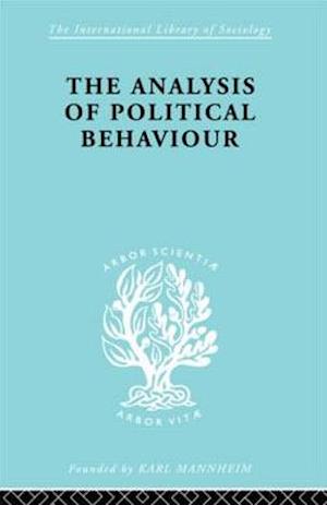 The Analysis of Political Behaviour