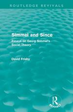 Simmel and Since (Routledge Revivals)