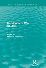 Handbook of War Studies (Routledge Revivals)