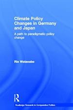 Climate Policy Changes in Germany and Japan
