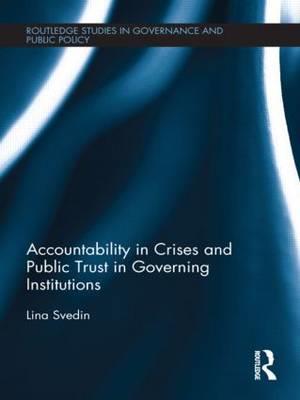 Accountability in Crises and Public Trust in Governing Institutions