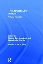 The Jewish Law Annual Volume 19