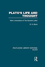 Plato's Life and Thought (RLE: Plato)