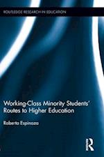 Working-Class Minority Students' Routes to Higher Education