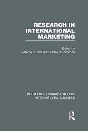 Research in International Marketing (RLE International Business)